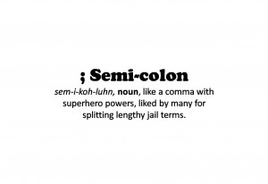 Semicolon thewritepractice.com