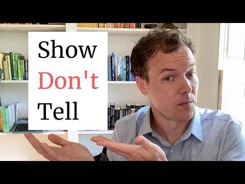 How to "Show Don't Tell" Correctly [How to Write a Book Coaching]