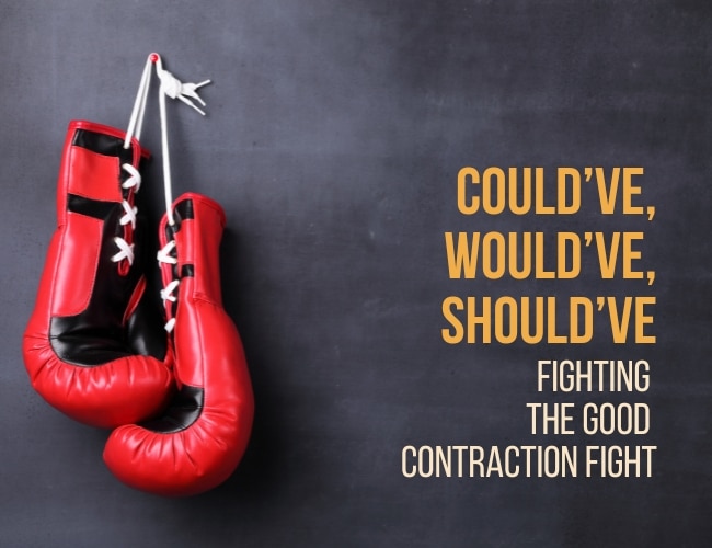 Could've, Would've, Should've: Fighting the Good Contraction Fight