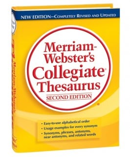 Thesaurus Merriam Webster