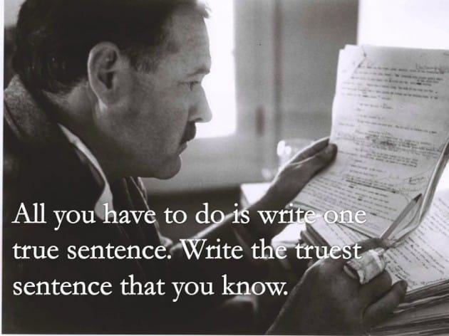 As a Writer you should not judge Ernest Hemingway Quote Stylus Rollerball  Ink Pen