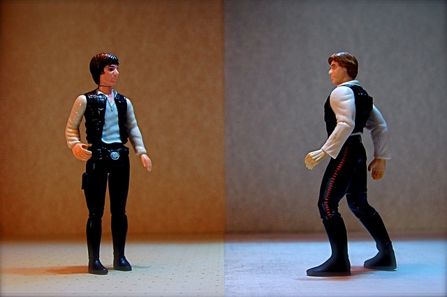 Han Solo vs Luke Skywalker