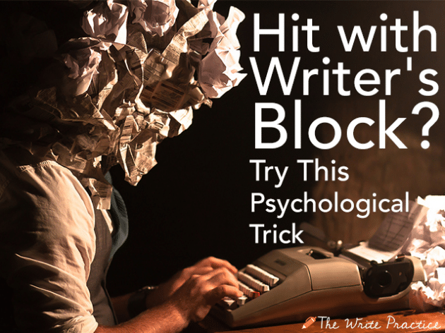 writer's block psychological trick