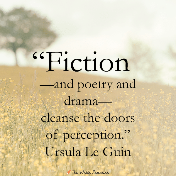 Ursula Le Guin writing quote