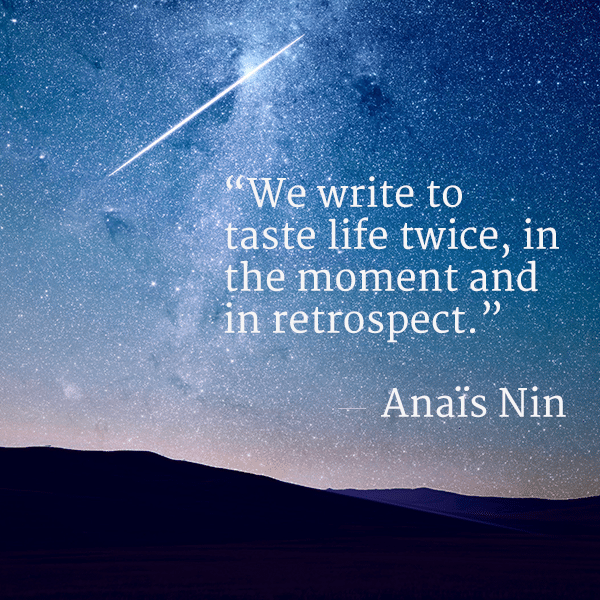 quotes about writing and life