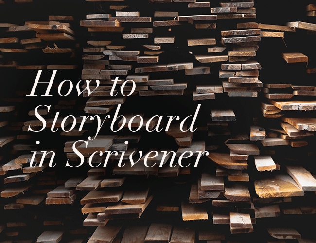 How to Storyboard in Scrivener