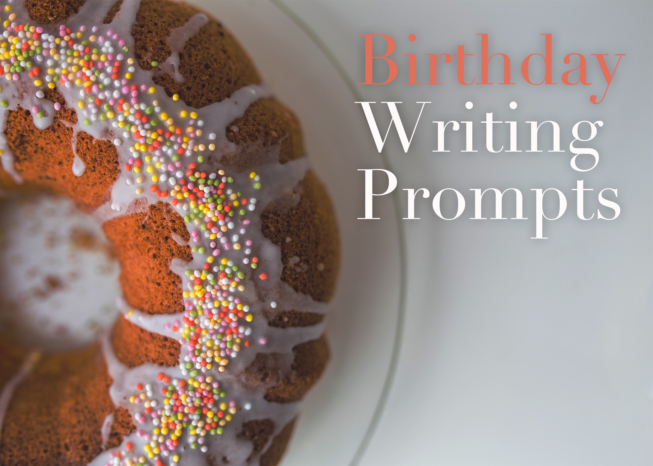 creative writing topics birthday