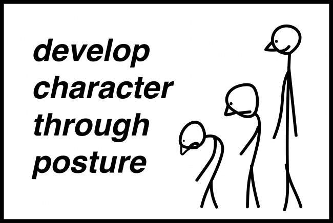 Character Development Through Posture