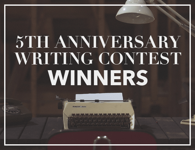 The Winners of the 5th Anniversary Writing Contest