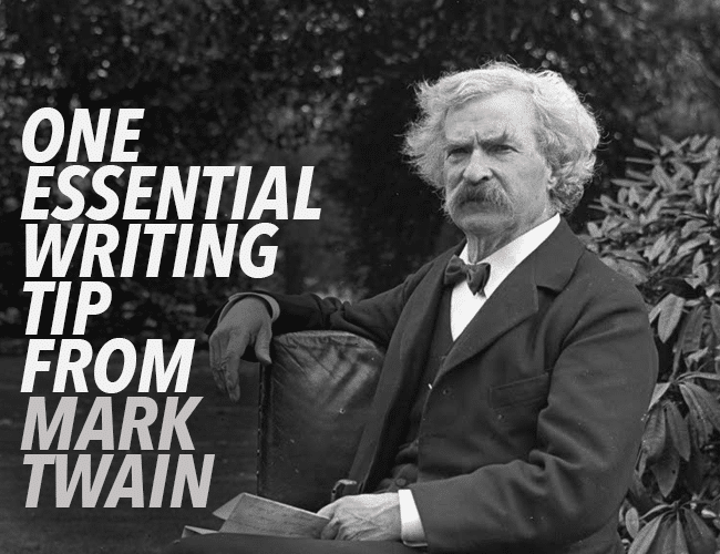 Mark Twain Writing In Bed