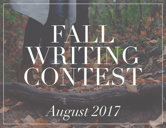 Celebrate Fall With a New Writing Contest