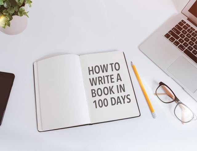 how to write a book in 100 days