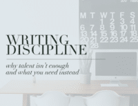 Writing Discipline: Why Talent Isn't Enough (And What You Need Instead)