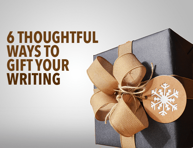 creative writing on a gift