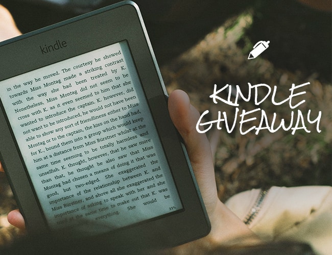 Giveaway: Win a Fully Loaded Kindle Paperwhite!