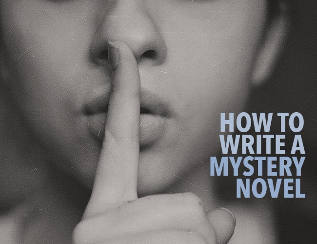 how to write a mystery novel book