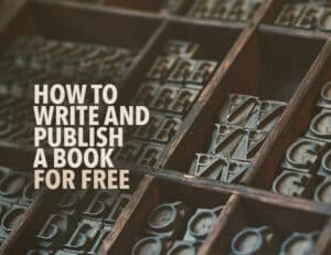 how to write a book and publish it online