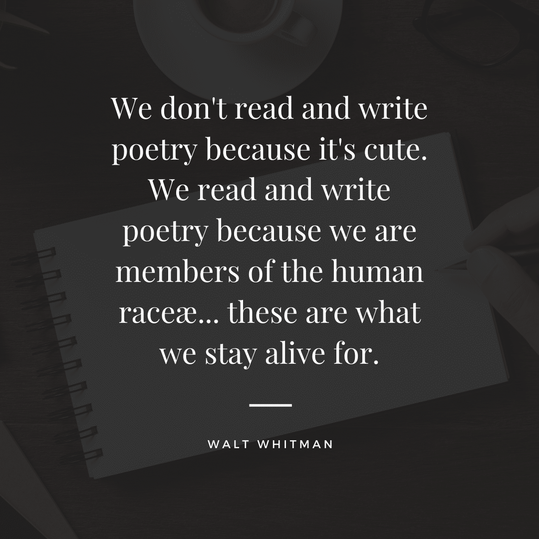 Walt Whitman Writing Quote The Write Practice