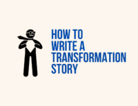 How to Write a Transformation Story