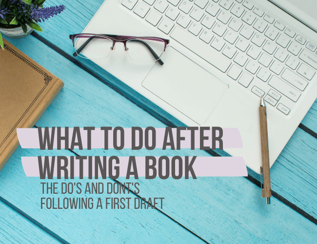 what to do after writing a book