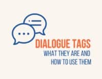 Dialogue Tags: What They Are and How To Use Them with speech bubbles