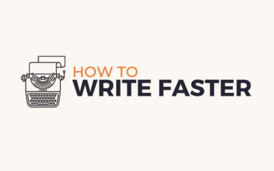 How to Write Faster