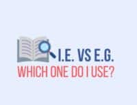 I.e. versus e.g.: How to Keep Them Straight