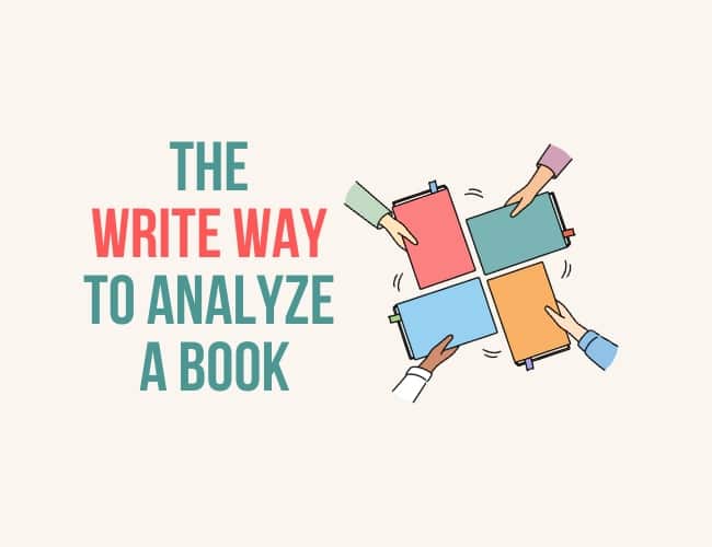 Book Club: The Write Way to Analyze a Book